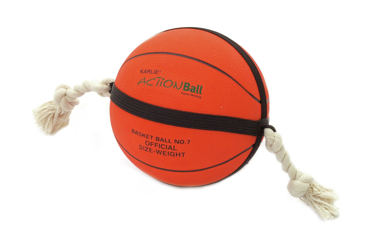 Detalj av Action Ball hundeleke i plast aktivitetsball