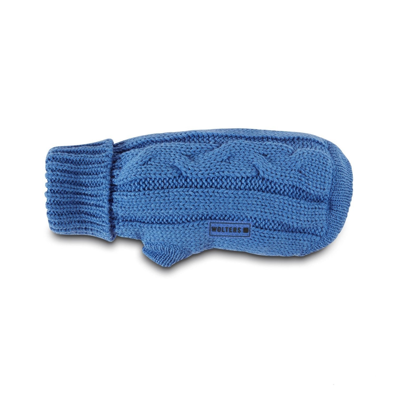 Flettemønstret hundegenser for mops og co 30-50 cm - Wolters nærbilde av stoff