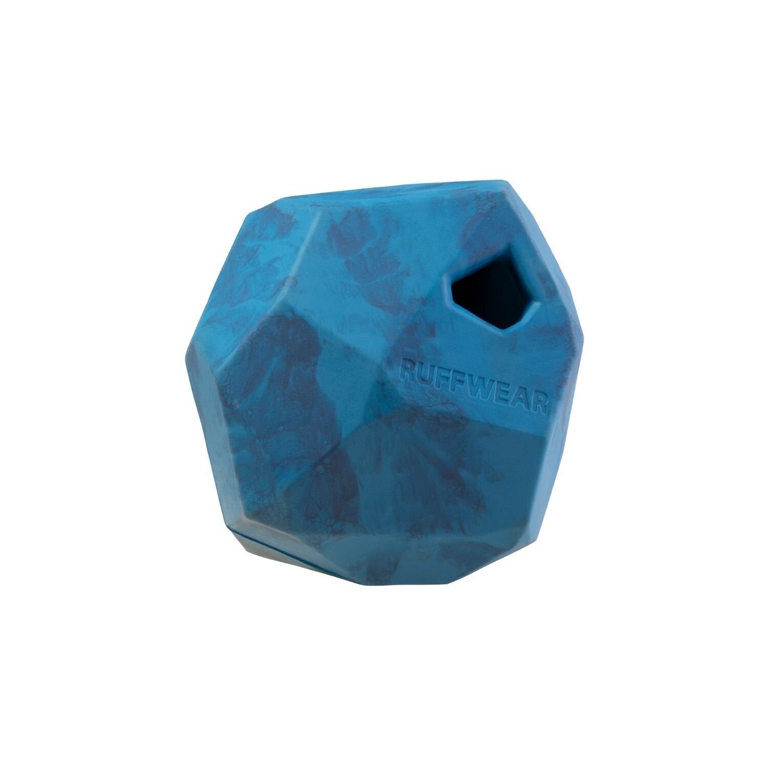 Hundeleke Gnawt-a-Rock naturgummi tannpleie forfra