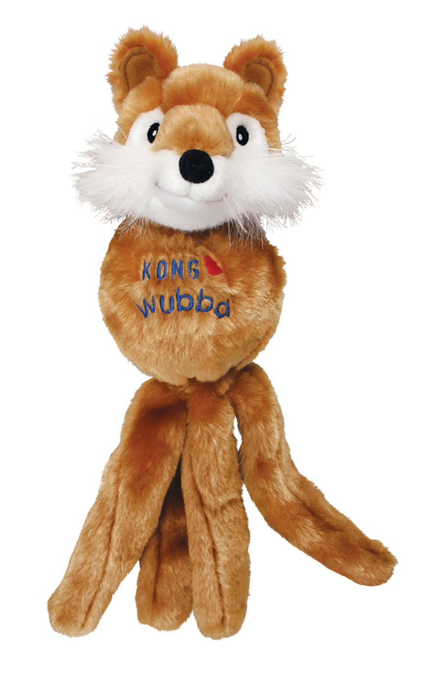 Hundeleke plysj med pipelyd Wubba Friends montert