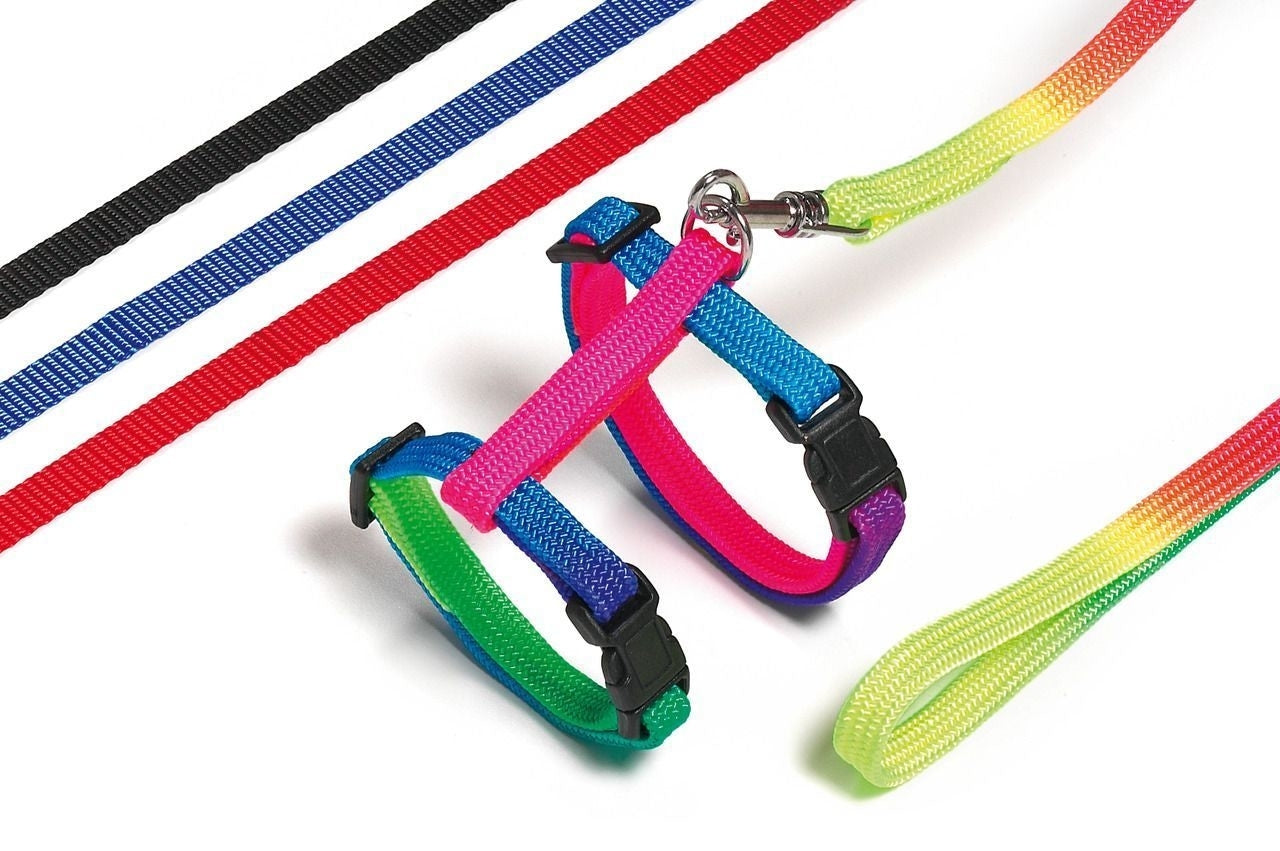 Kaninsel med kobbel Art Sportiv Plus nylon Karlie forfra