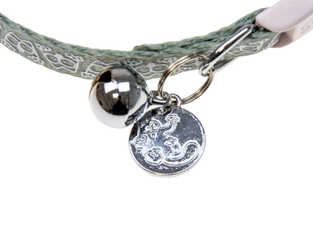 Detaljbilde av bjelle på Kattehalsbånd Simon's Cat