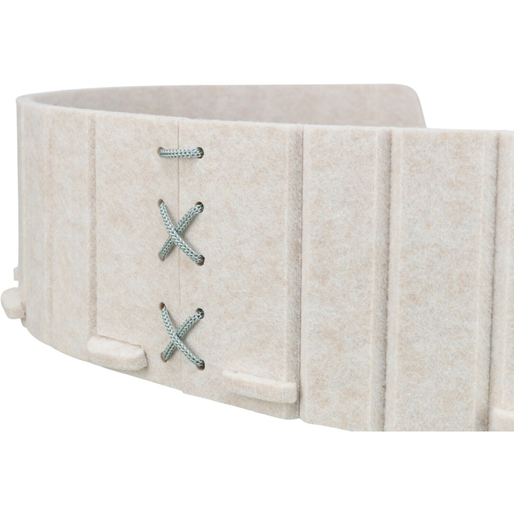 Nærbilde av polstring i katteseng Emelie Soft Edition myk og koselig